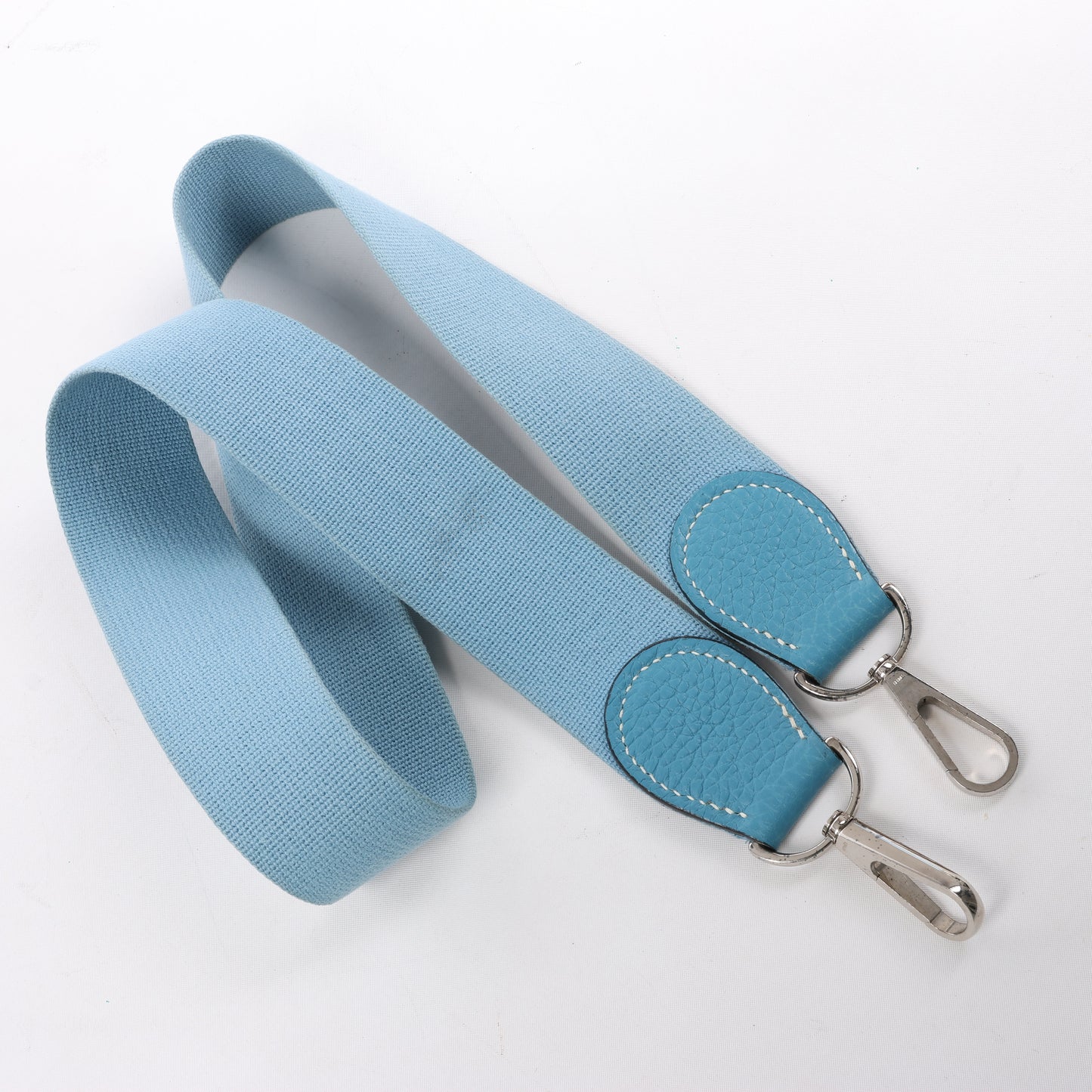 Hermès Evelyne 1 29 PM Taurillon Clemence Blue Jean Silver Metal Fittings □H: 2004