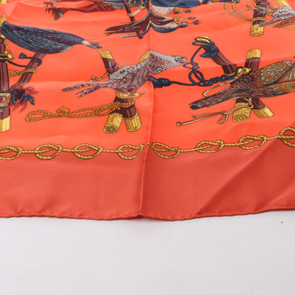 Hermès Carré 90 „LES OISEAUX DU ROY“ Seidenschal
