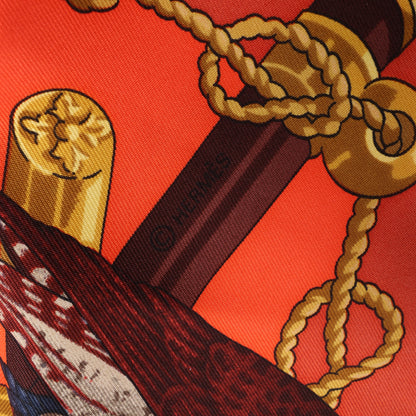 Hermès Carré 90 „LES OISEAUX DU ROY“ Seidenschal