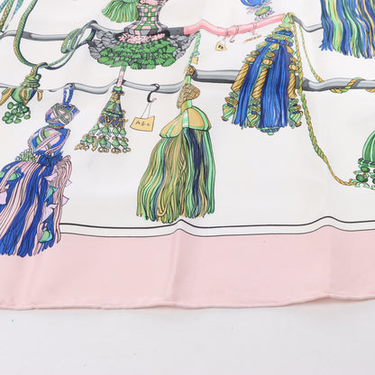 Hermes Carré 90 "PASEMENTERIE" 100% Soie Foulard