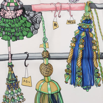 Hermes Carré 90 "PASEMENTERIE" 100% Soie Foulard
