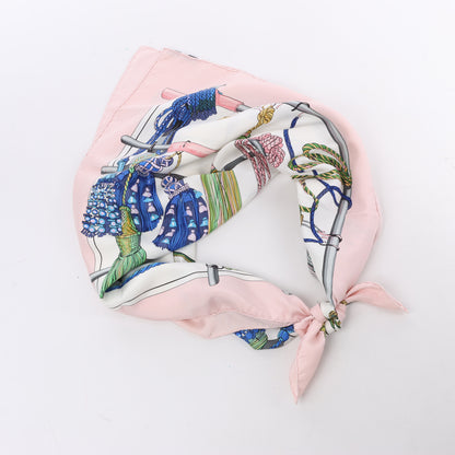 Hermes Carré 90 "PASEMENTERIE" 100% Soie Foulard