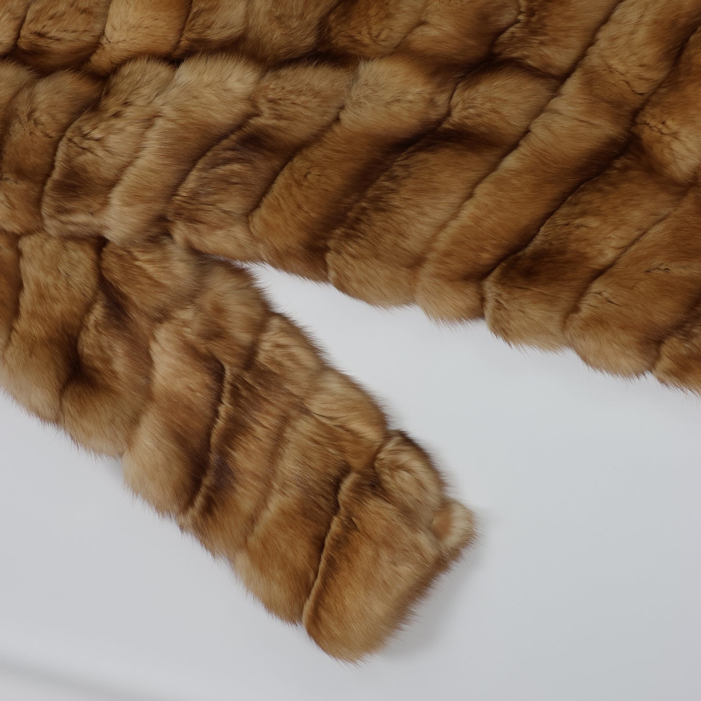 Vintage Christian Dior Paris Golden Fox Fur Coat