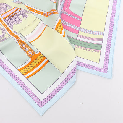 Hermes Carré 90 „VOILES DE LUMIERE“ Schal aus 100 % Seide