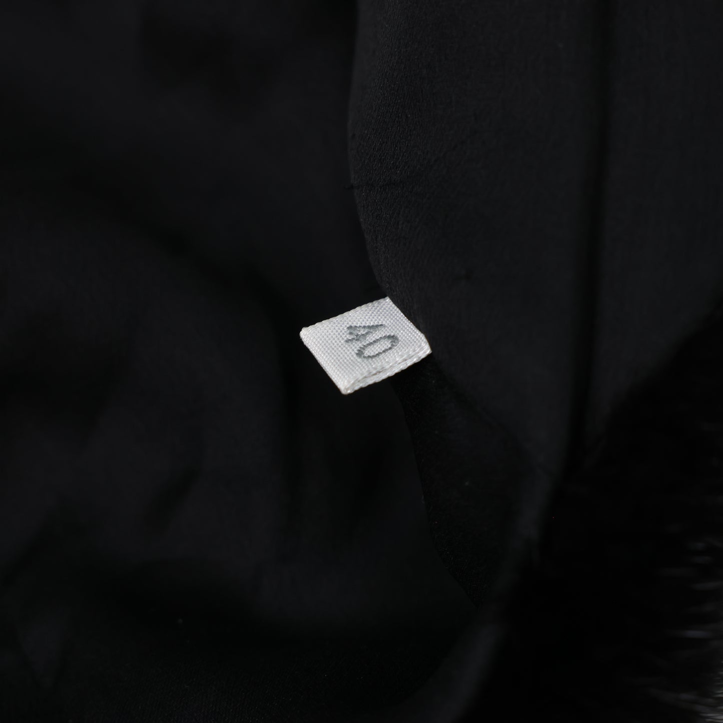 Valentino Black Mink Fur Capelet with Crystal Embellishments - Elegant Evening Wear