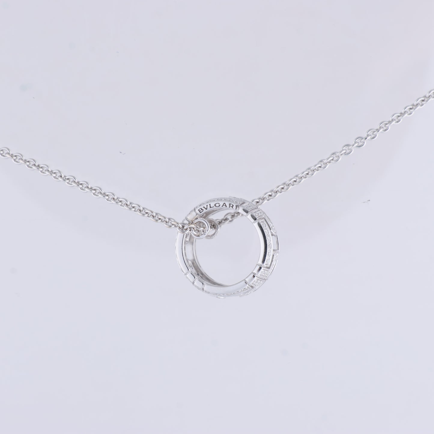 Bvlgari Parentesi Diamanthalskette 750(WG) 12,2g