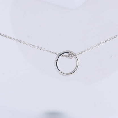 Bvlgari Parentesi Diamanthalskette 750(WG) 12,2g