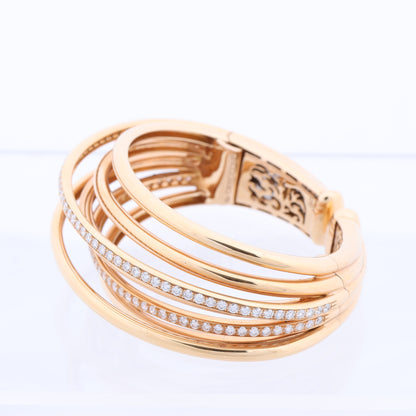 De Grisogono Allegra Rose Gold with Diamonds Bracelet