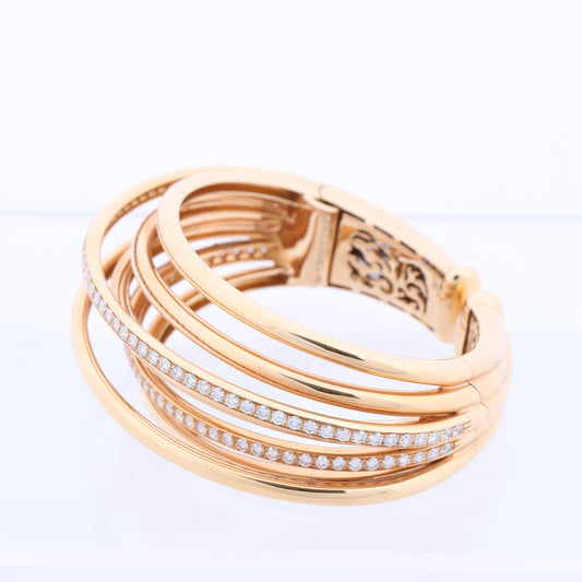 De Grisogono Allegra Rose Gold with Diamonds Bracelet
