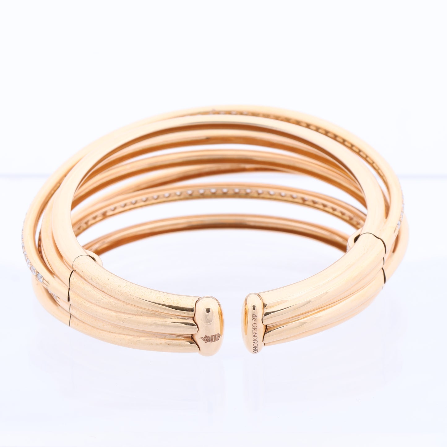 De Grisogono Allegra Rose Gold with Diamonds Bracelet