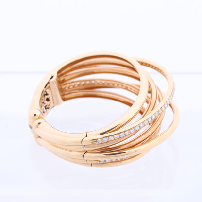 De Grisogono Allegra Rose Gold with Diamonds Bracelet