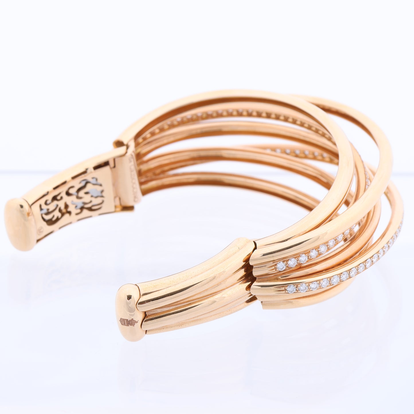 De Grisogono Allegra Rose Gold with Diamonds Bracelet