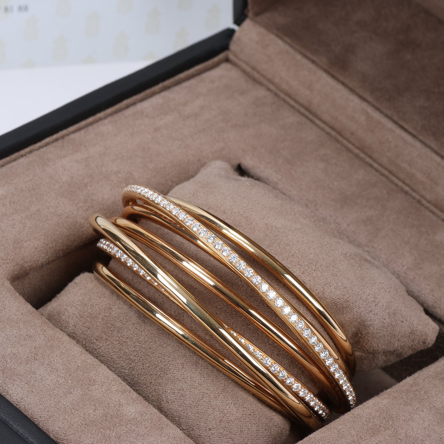 De Grisogono Allegra Rose Gold with Diamonds Bracelet