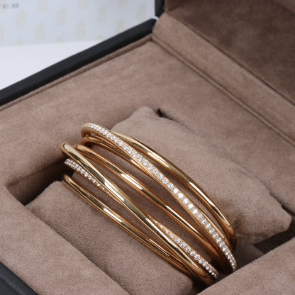 De Grisogono Allegra Rose Gold with Diamonds Bracelet
