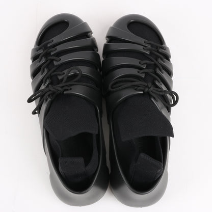 Bottega Veneta Trails Knit x Rubber Sneakers in Schwarz, Größe 42 EU