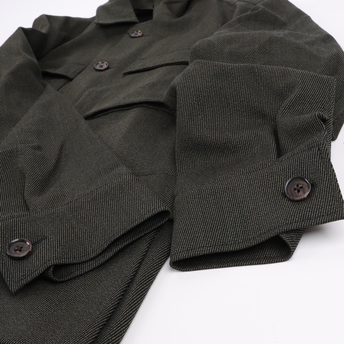 CC Collection Corneliani Wool Jacket with Removable Puffer Vest, Size 50