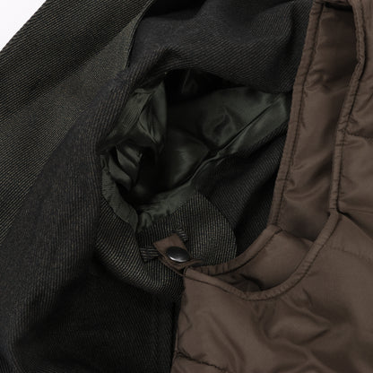 CC Collection Corneliani Wool Jacket with Removable Puffer Vest, Size 50