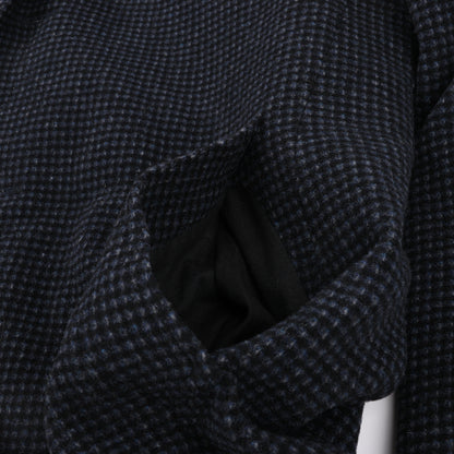 CC Collection Corneliani Wool Coat with Removable Hooded Liner, Size 50