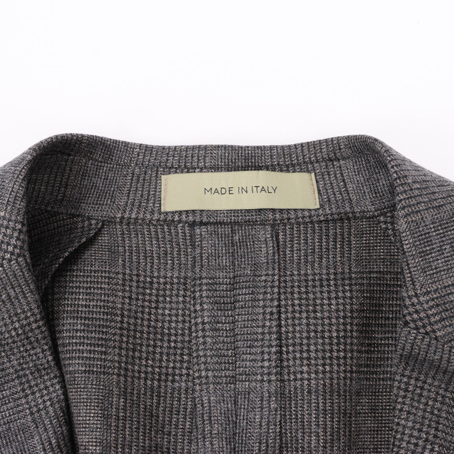 CORNELIANI Glen Plaid Blazer and Trousers Set, Size 48