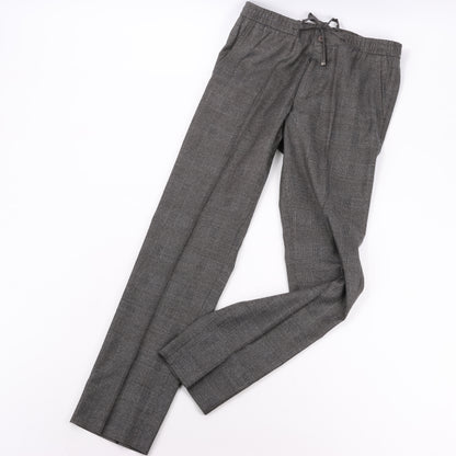 CORNELIANI Glen Plaid Blazer and Trousers Set, Size 48
