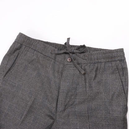 CORNELIANI Glen Plaid Blazer and Trousers Set, Size 48
