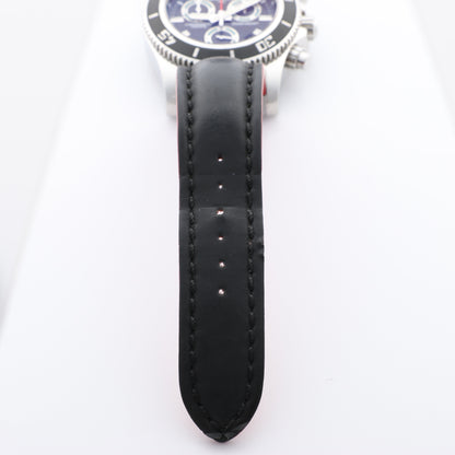 Montre Breitling Superocean A73310 1322371 SS et caoutchouc QZ, cadran noir