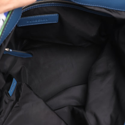 Burberry – Kuriertasche mit Graffiti-Logo-Print, mehrfarbig