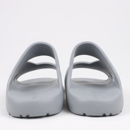 Bottega Veneta Rubber Band Sandals in Grey, Size 43 EU