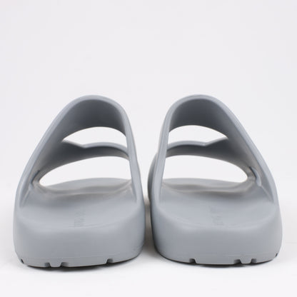 Bottega Veneta Gummiband-Sandalen in Grau, Größe 43 EU