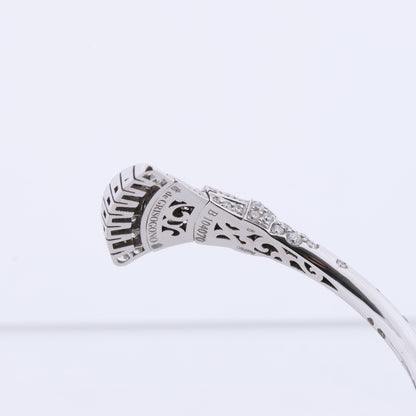 De Grisogono Ventaglio 18K White Gold and Diamon Bracelet