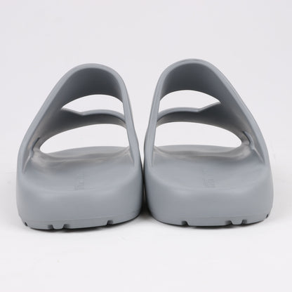 Bottega Veneta Gummiband-Sandalen in Grau, Größe 43 EU