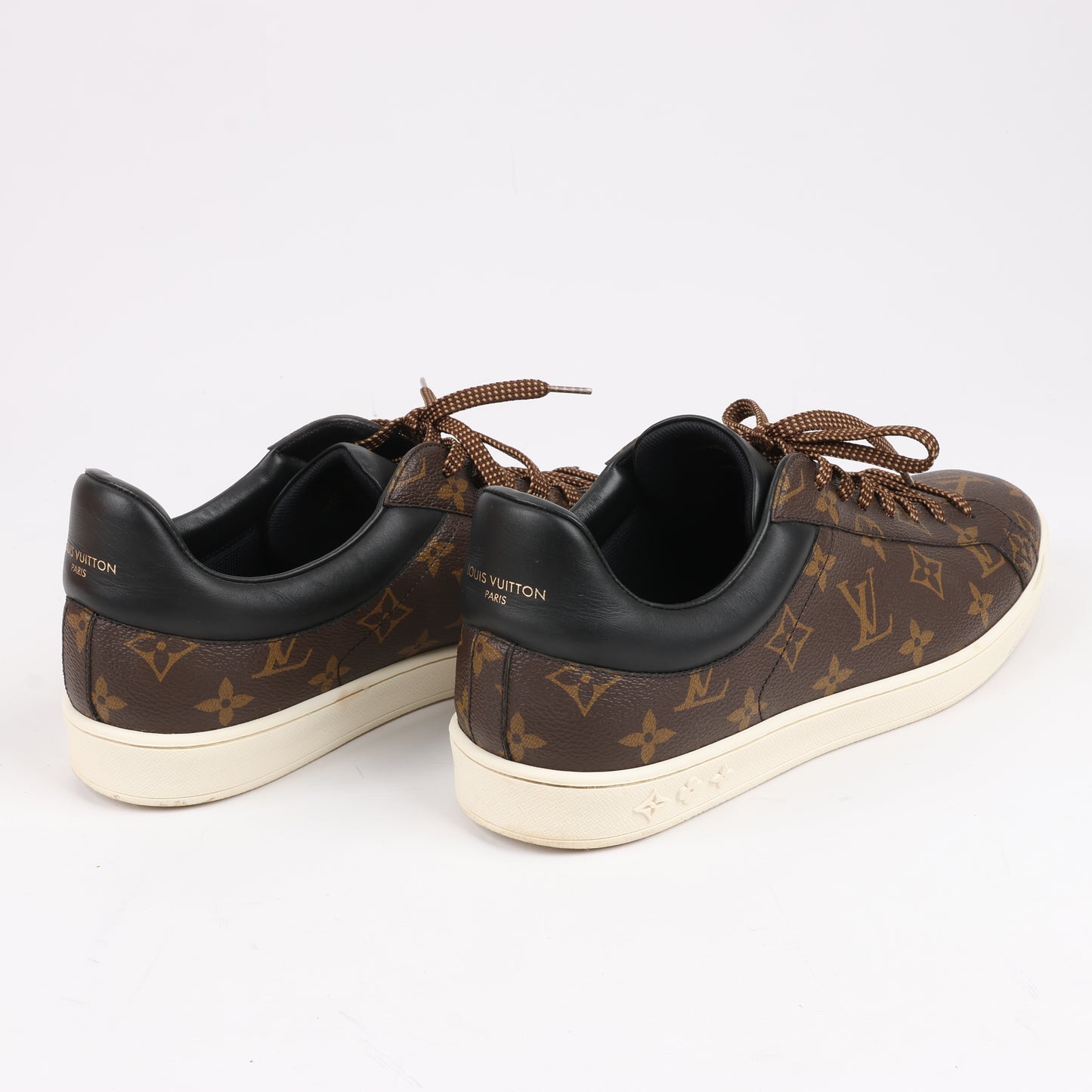 Louis Vuitton Monogram Canvas Luxembourg Low Top Sneakers, Size 42.5 EU