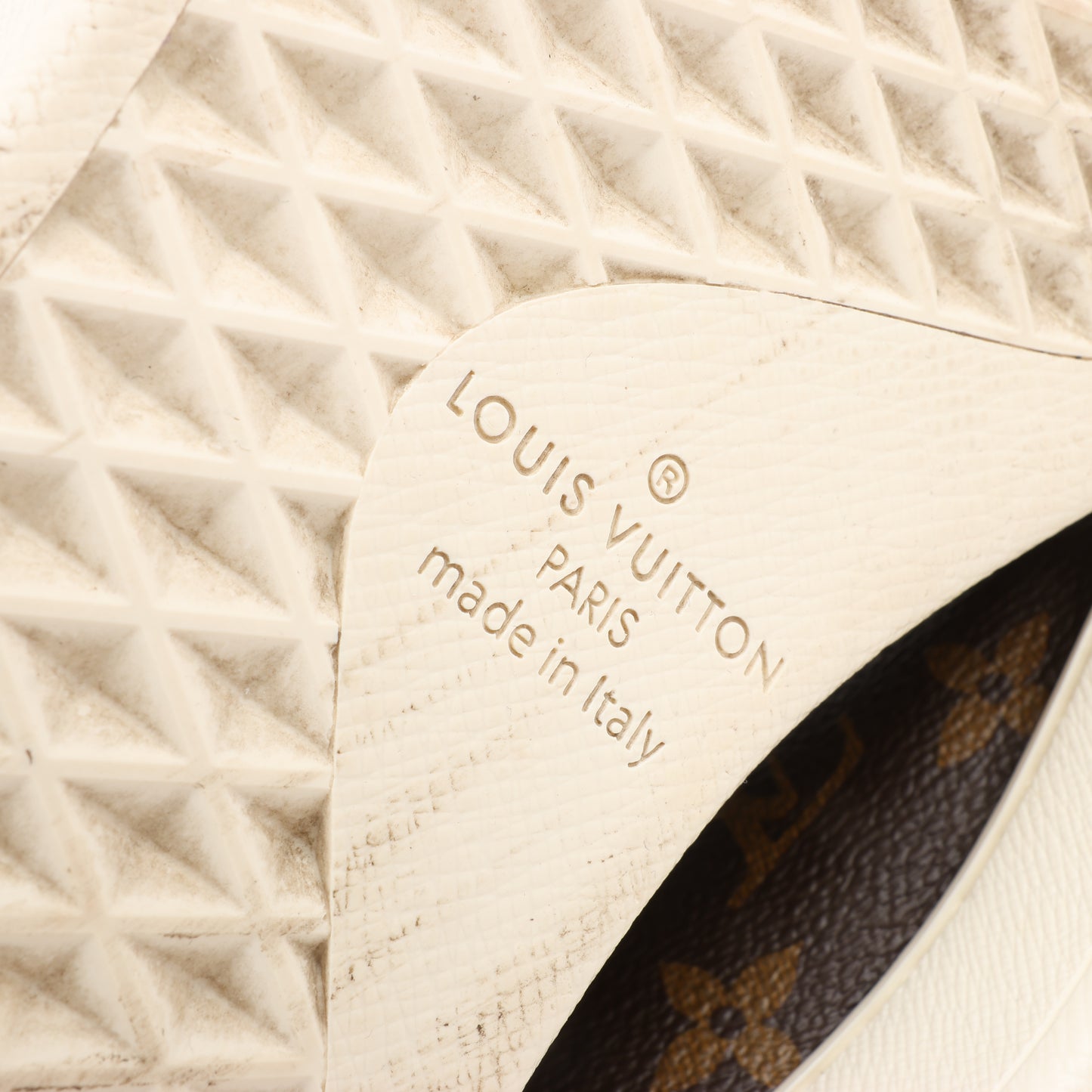 Louis Vuitton Monogram Canvas Luxembourg Low Top Sneakers, Size 42.5 EU
