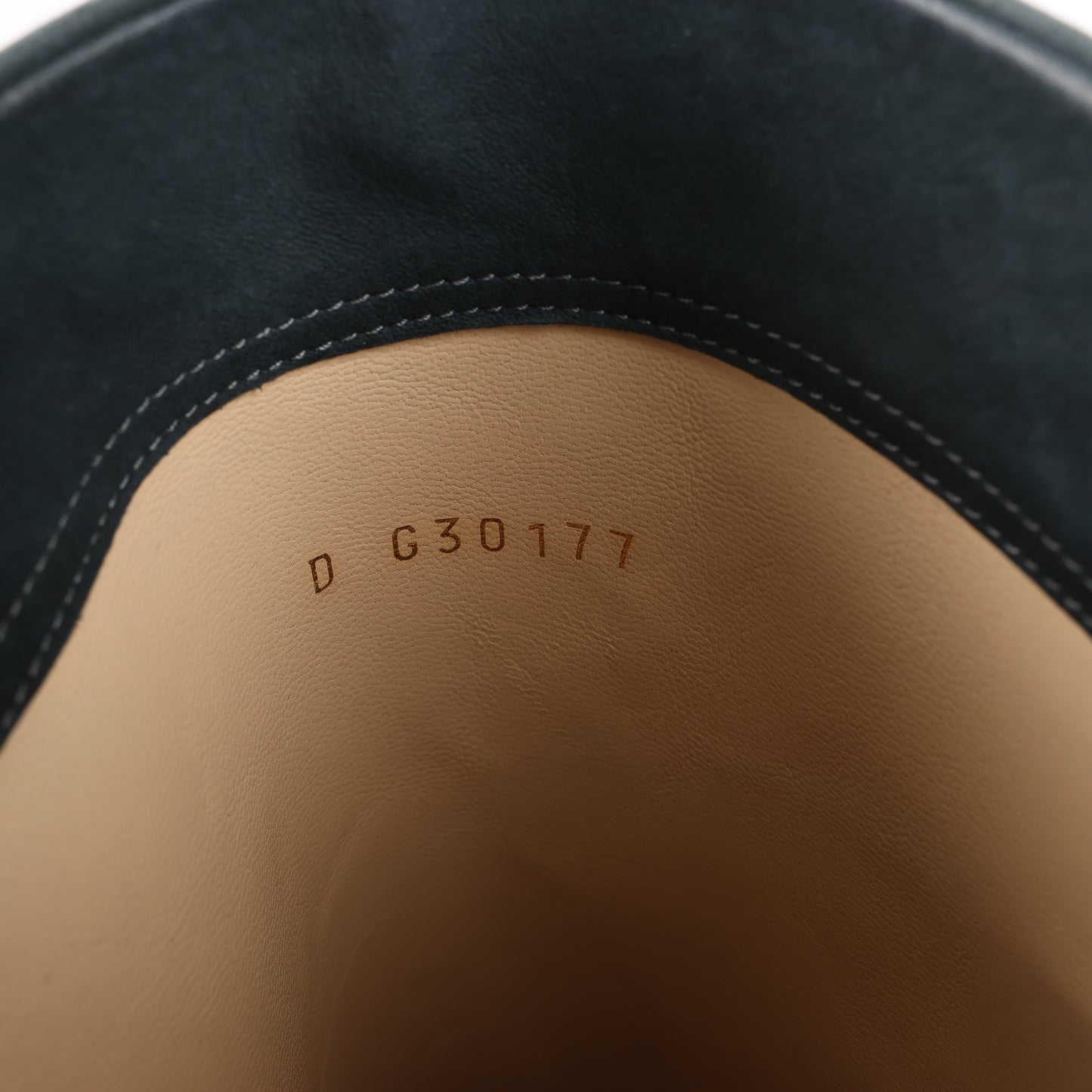 Chanel Coco Mark Nubuck x Leather Long boots in Black × Brown G30177, Size 38 EU