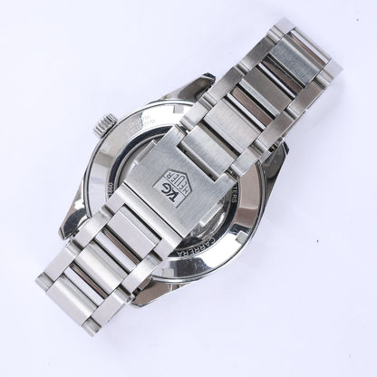 TAG Heuer Carrera Calibre 5 WAR211A WAH7421 SS AT Black Dial Watch