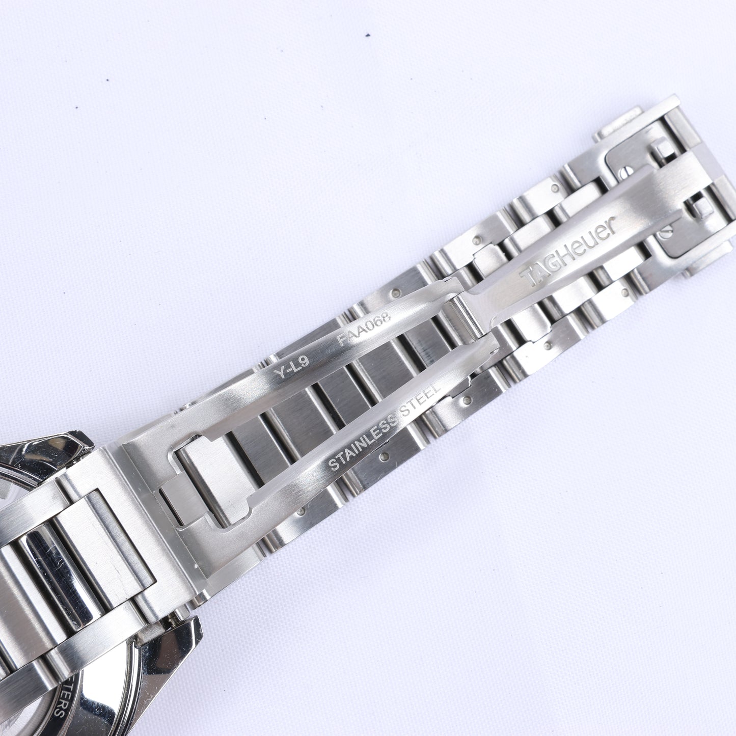 TAG Heuer Carrera Calibre 5 WAR211A WAH7421 SS AT Black Dial Watch