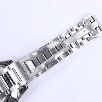 TAG Heuer Carrera Calibre 5 WAR211A WAH7421 SS AT Black Dial Watch