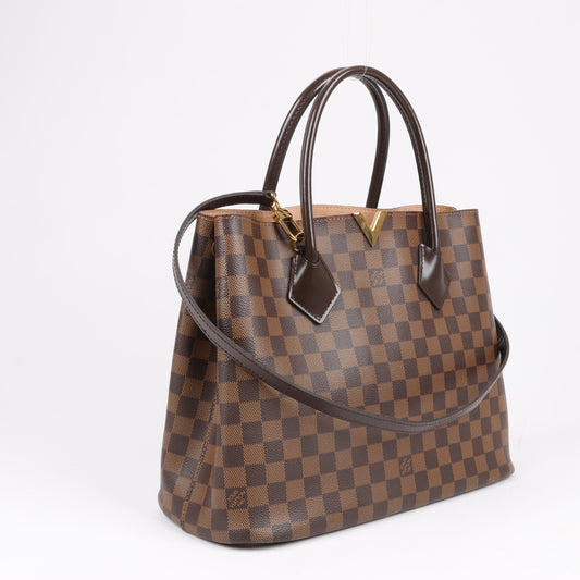Louis Vuitton Damier Ebene Kensington 2Way Handbag N41435