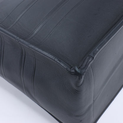 Christian Dior – Book Tote-Handtasche aus schwarzem Leder