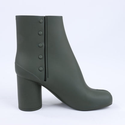 Maison Margiela TABI 22SS Gummistiefel Größe 38 in Khaki S38WU0378