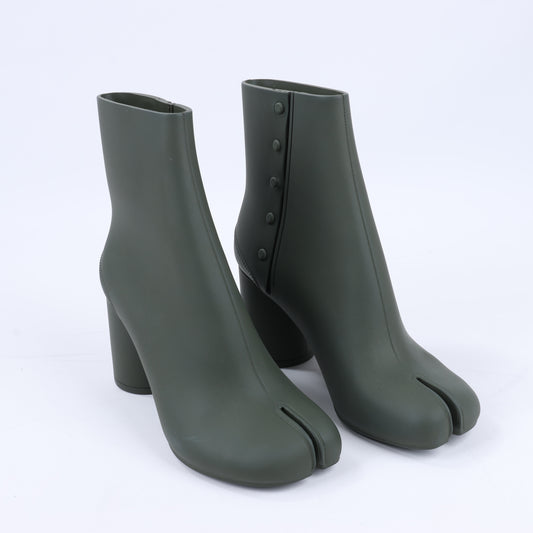 Maison Margiela TABI 22SS Gummistiefel Größe 38 in Khaki S38WU0378