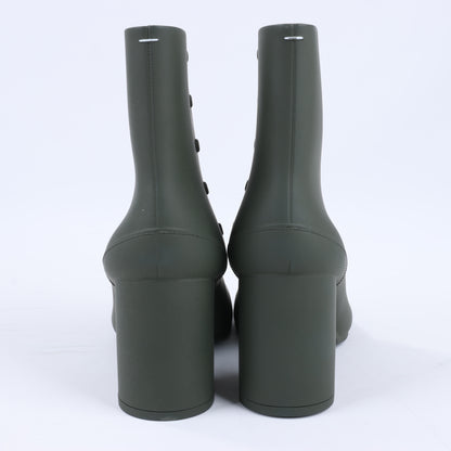 Maison Margiela TABI 22SS Gummistiefel Größe 38 in Khaki S38WU0378