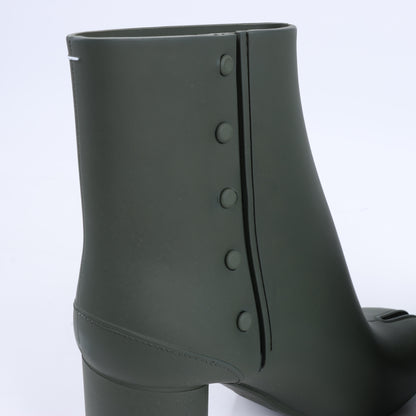 Maison Margiela TABI 22SS Gummistiefel Größe 38 in Khaki S38WU0378