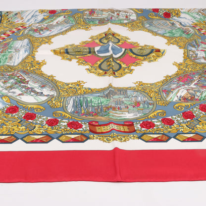 Hermès Carré 90 "L’ENTENTE CORDIALE" 100% Silk Scarf