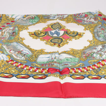 Hermès Carré 90 "L’ENTENTE CORDIALE" 100% Silk Scarf