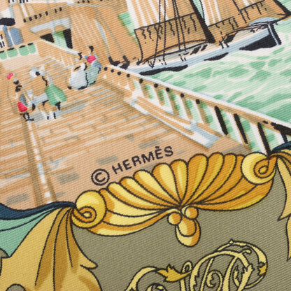 Hermès Carré 90 "L’ENTENTE CORDIALE" 100% Silk Scarf