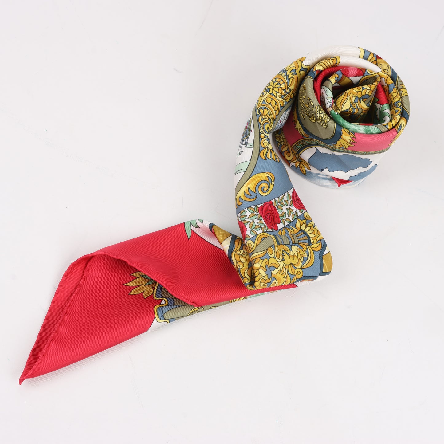 Hermès Carré 90 "L’ENTENTE CORDIALE" 100% Silk Scarf