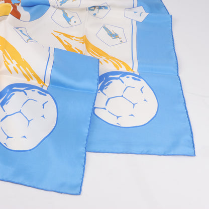 Hermès Carré 90 " Vivs Les champions!" 100% Silk Scarf