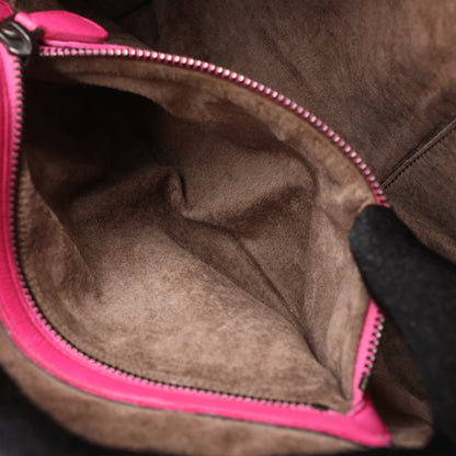 Bottega Veneta Intrecciato Nodini Umhängetasche in Rosa