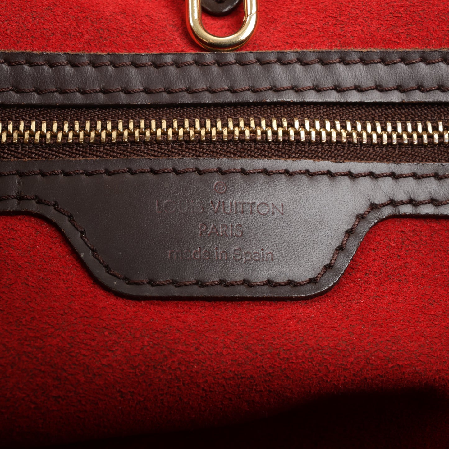 Louis Vuitton Damier Ebene Hampstead PM Handbag N51205